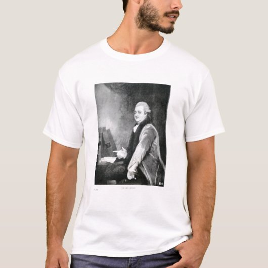Portret van Edward Gibbon T-shirt (Voorkant)
