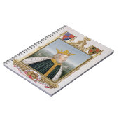 Portret van Edward III (1312-77) King of England Notitieboek (Linkerzijde)