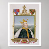Portret van Edward III (1312-77) King of England Poster (Voorkant)