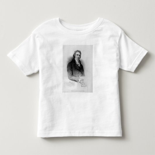 Portret van Edward Jenner Kinder Shirts (Voorkant)