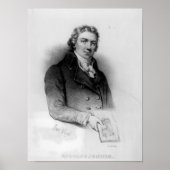 Portret van Edward Jenner Poster (Voorkant)