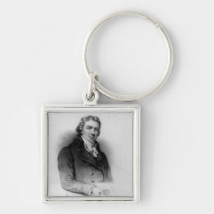 Portret van Edward Jenner Sleutelhanger