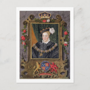 Portret van Edward VI (1537-53) King of England, a Briefkaart