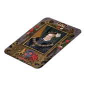 Portret van Edward VI (1537-53) King of England, a Magneet (Linkerzijde)