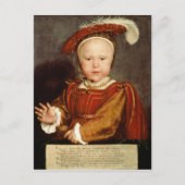 Portret van Edward VI als kind, c.1538 Briefkaart (Voorkant)
