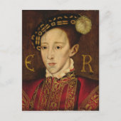 Portret van Edward VI Briefkaart (Voorkant)