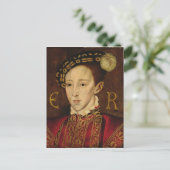 Portret van Edward VI Briefkaart (Staand voorkant)