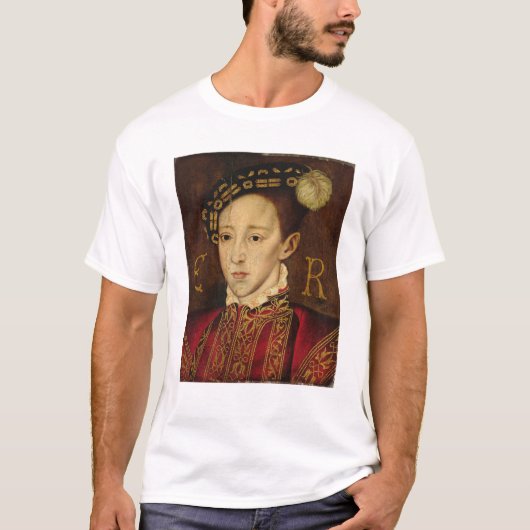 Portret van Edward VI T-shirt (Voorkant)