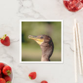 Portret van een aalscholver servetten (Insitu)