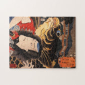 Portret van een acteur met een vis legpuzzel (Horizontaal)