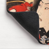 Portret van een acteur met een vis muismat (Hoek)