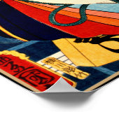 Portret van een Actor door Toyohara Kunichika Poster (Hoek)