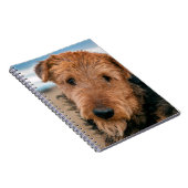 Portret van een Airedale Terrier Notitieboek (Rechterzijde)