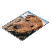 Portret van een Airedale Terrier Notitieboek (Linkerzijde)