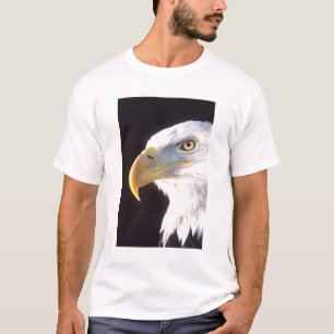 Portret van een Amerikaanse zeearend, Haliaeetus l T-shirt