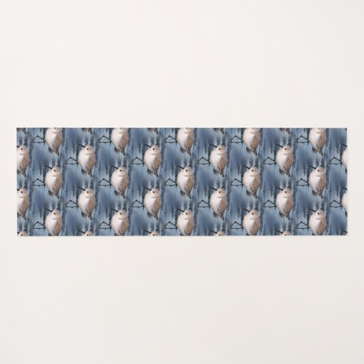 Portret van een andering yogamat (Achterkant (horizontaal))