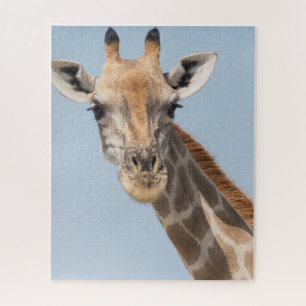 Portret van een Angolese giraffe Legpuzzel