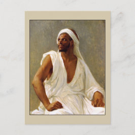 Portret van een Arabier van Cabanel Briefkaart