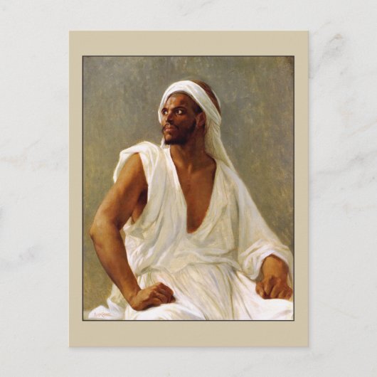 Portret van een Arabier van Cabanel Briefkaart (Voorkant)