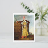 Portret van een Armeniër, 1771 (olie op doek) Briefkaart (Staand voorkant)