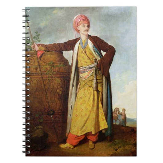 Portret van een Armeniër, 1771 (olie op doek) Notitieboek (Voorkant)