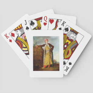 Portret van een Armeniër, 1771 (olie op doek) Pokerkaarten