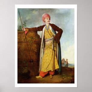 Portret van een Armeniër, 1771 (olie op doek) Poster