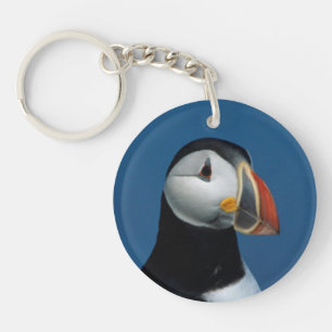 Portret van een Atlantische Puffin Sleutelhanger