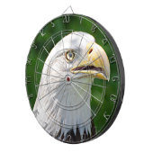 Portret van een Bald Eagle Dartbord (Voorkant Rechts)