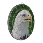 Portret van een Bald Eagle Dartbord (Voorkant Links)