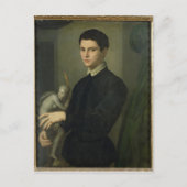 Portret van een beeldhouwer briefkaart (Voorkant)