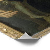 Portret van een beeldhouwer poster (Hoek)