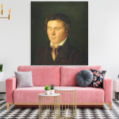 Portret van een Blindenjongen Canvas Afdruk (Insitu (Woonkamer))