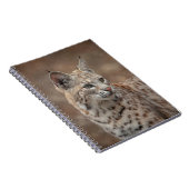 Portret van een Bobcat Notitieboek (Rechterzijde)