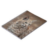 Portret van een Bobcat Notitieboek (Linkerzijde)