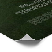 Portret van een brandweervrouw 3 poster (Hoek)