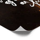 Portret van een brandweervrouw poster (Hoek)