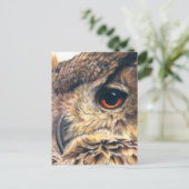 Portret van een briefkaart van de adelaar (Staand voorkant)