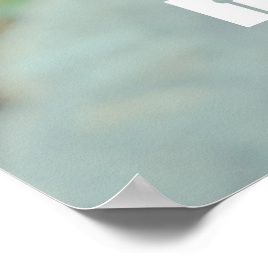 Portret van een bruine alpaca poster (Hoek)