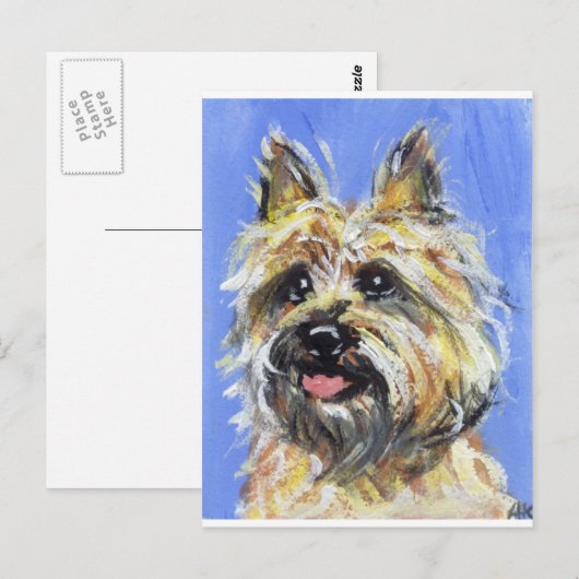 Portret van een Caïro Briefkaart (Voorkant / Achterkant)