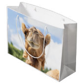 Portret van een Camel Groot Cadeauzakje (Achterkant Gekanteld)