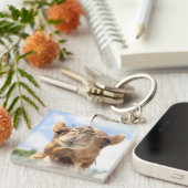 Portret van een Camel Sleutelhanger (Voorkant Rechts)