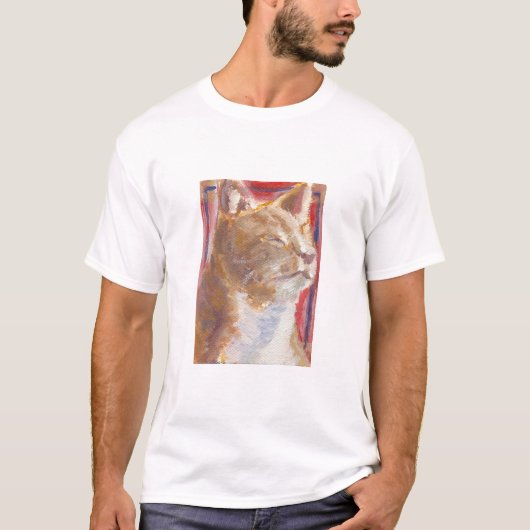 Portret van een Cat TSHIRT (Voorkant)