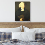 Portret van een Clergyman Canvas Afdruk (Insitu (Slaapkamer))