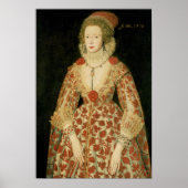 Portret van een dame, 1619 poster (Voorkant)