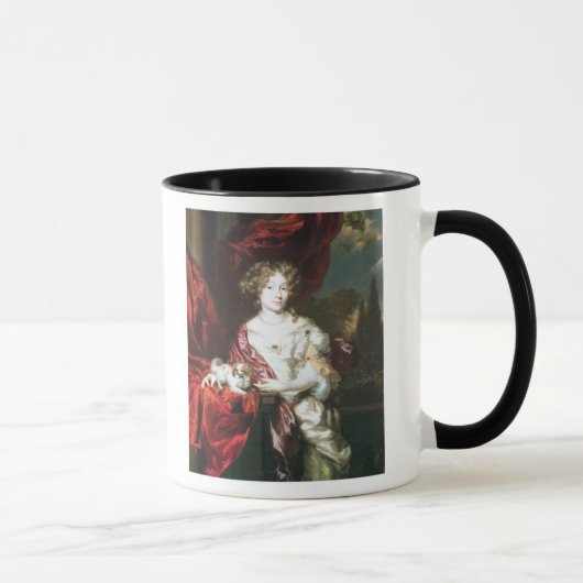 Portret van een dame, 1677 mok (Rechts)