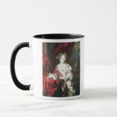 Portret van een dame, 1677 mok (Links)