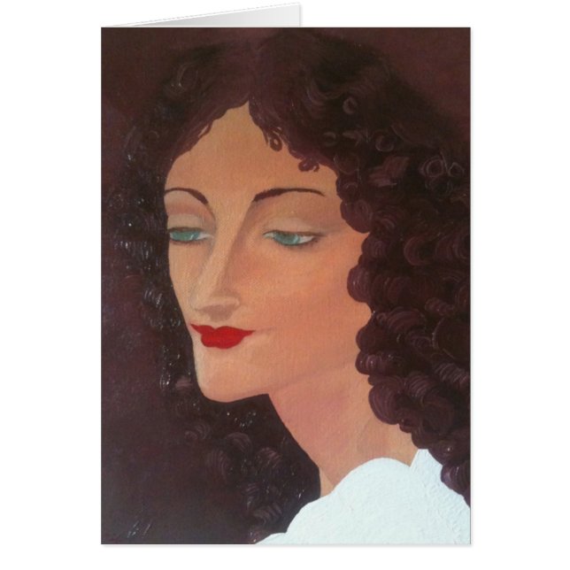 Portret van een dame (2014) - detail (Voorkant)