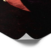 Portret van een dame (Beatrice d'Este) van Da Vinc Poster (Hoek)