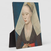 Portret van een dame, c.1460 (olie op het paneel) fotoplaat (Zijkant)